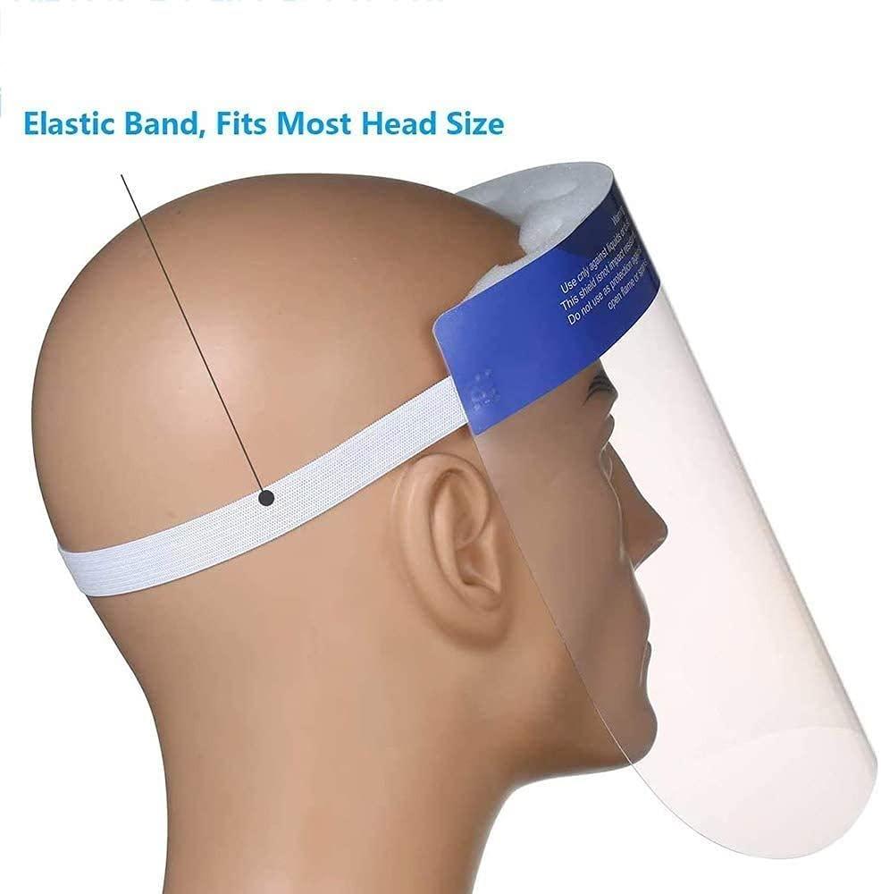 Aksmit Aksmit Disposable Face Shield With Adjustable Elastic Strap Ak-Fs-P2-2207For Mercedes Benz S300 (All Year Model),Pack Of 2