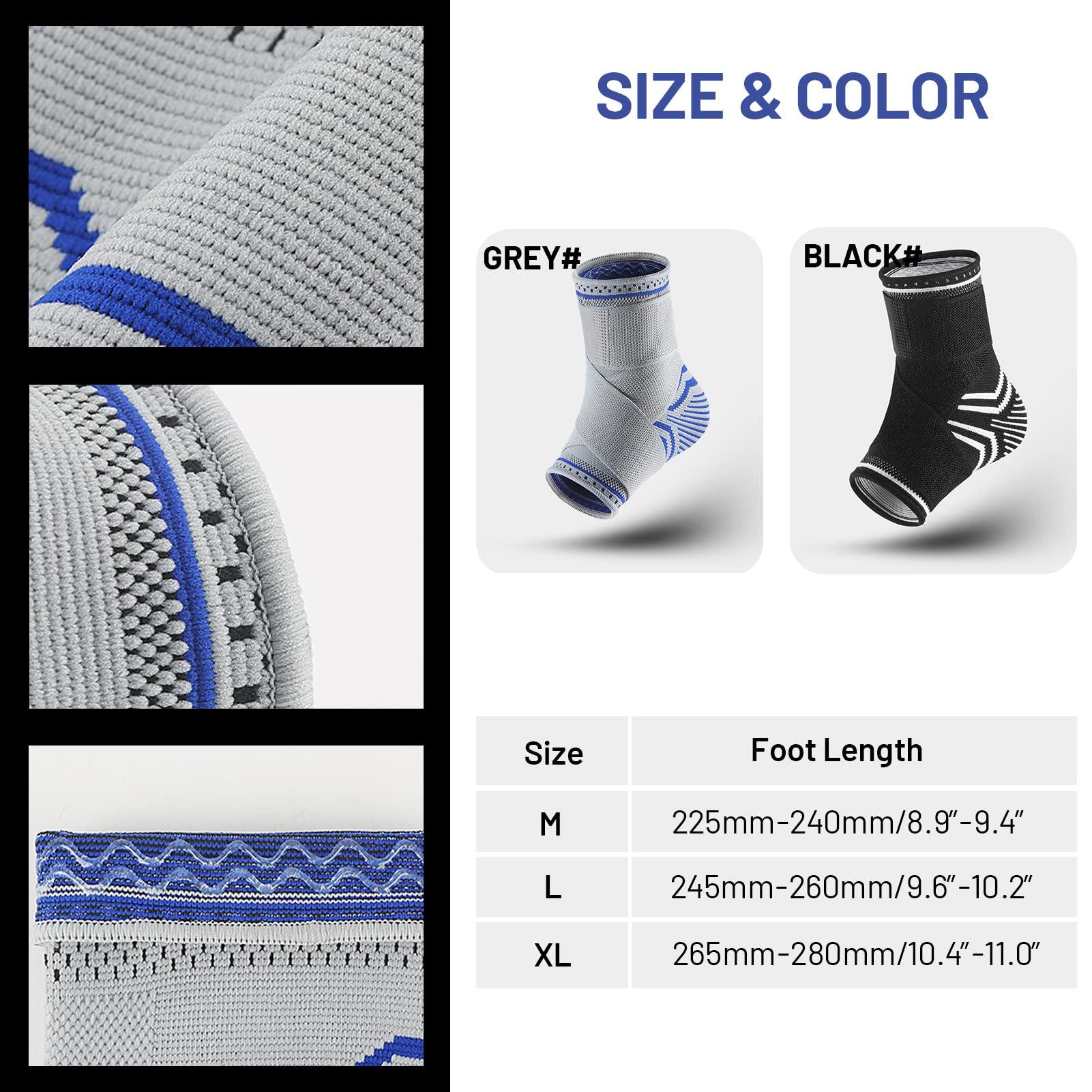 UBERSWEET Ankle Brace Adjustable Support Elastic Strap for Basketball Cycling Sport Protection/