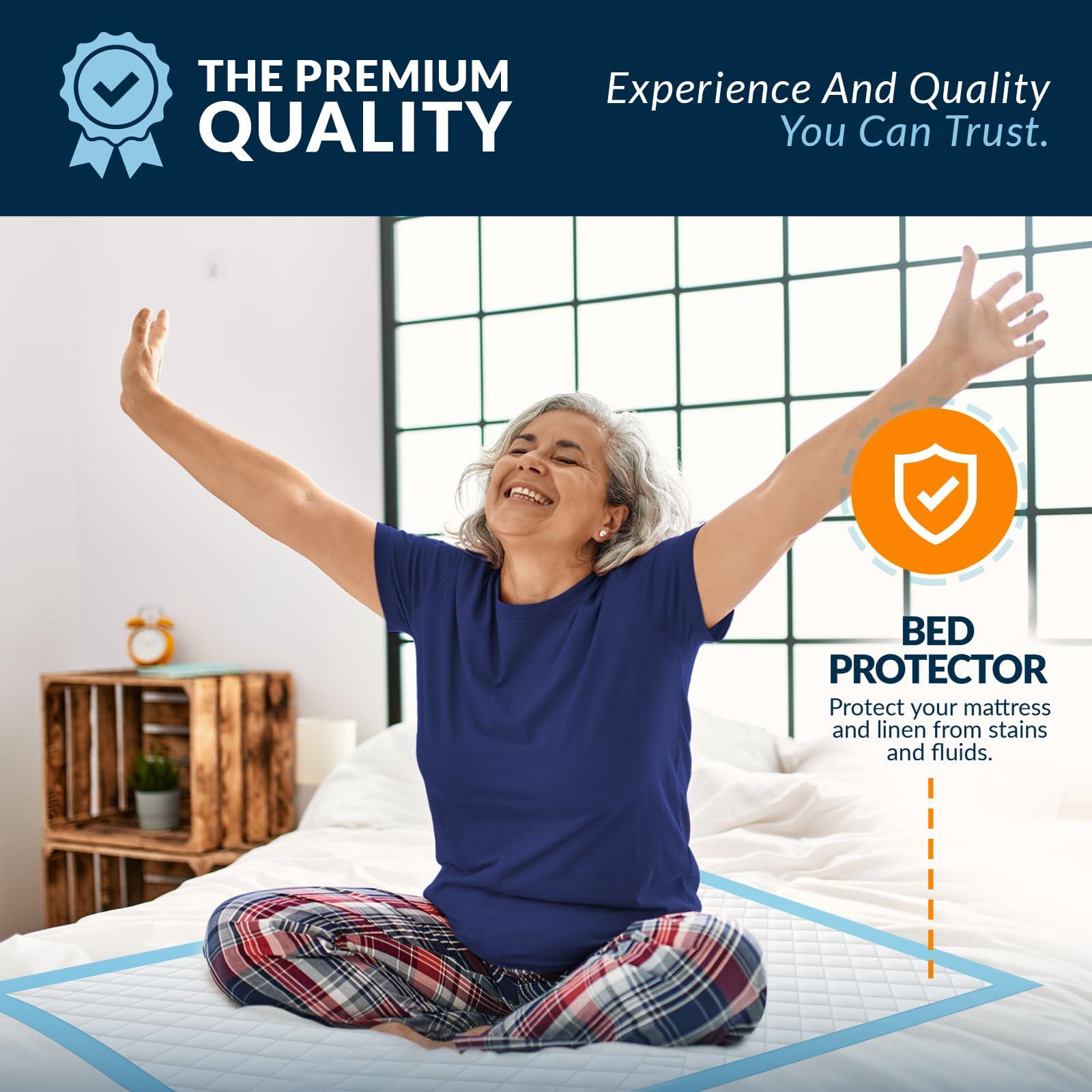 MedPride Mepride Disposable underpads, 23 X 36, 45 Gram, 50 Count