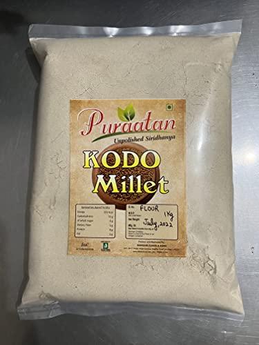 Generic Puraatan Siridhanya Unpolished Millets Flour(Atta) 5kg Combo [Browntop Flour, Kodo Flour, Little Flour, Barnyard Flour, Foxtail Flour]1Kg Each | Dr khadar vali 5 Positive Millets Flour