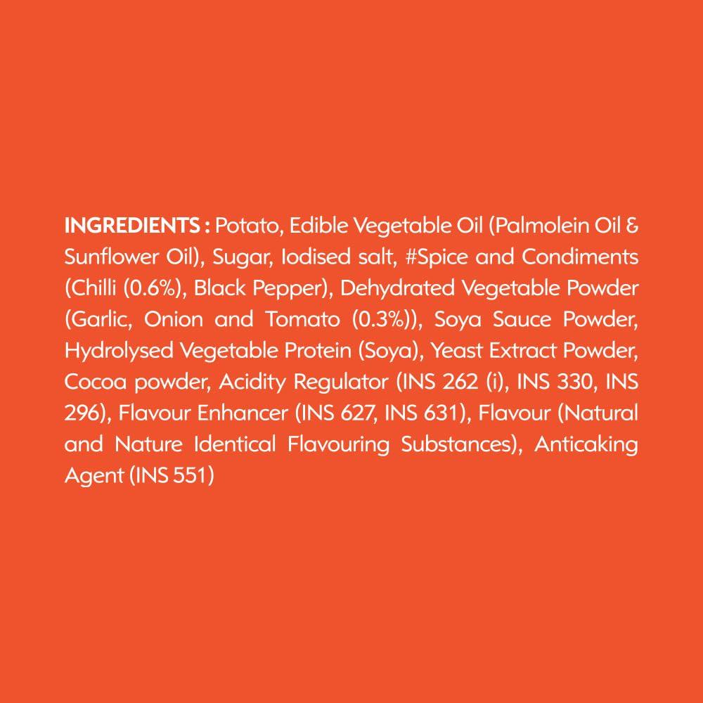 THE THEATRE PROJECT The Theatre Project Kettle Cooked Chips, Hot & Sweet Chilli Chips, Potato Chips, Combo Pack of 5 Pouch, 210g