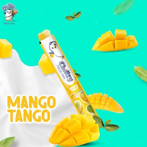 Chillzy Freeze Pops Chillzy Freeze Pops - 12 All Natural Ice Pops - 2 x 6 Flavors - Teeth Friendly - 70ml each - 1 Pack