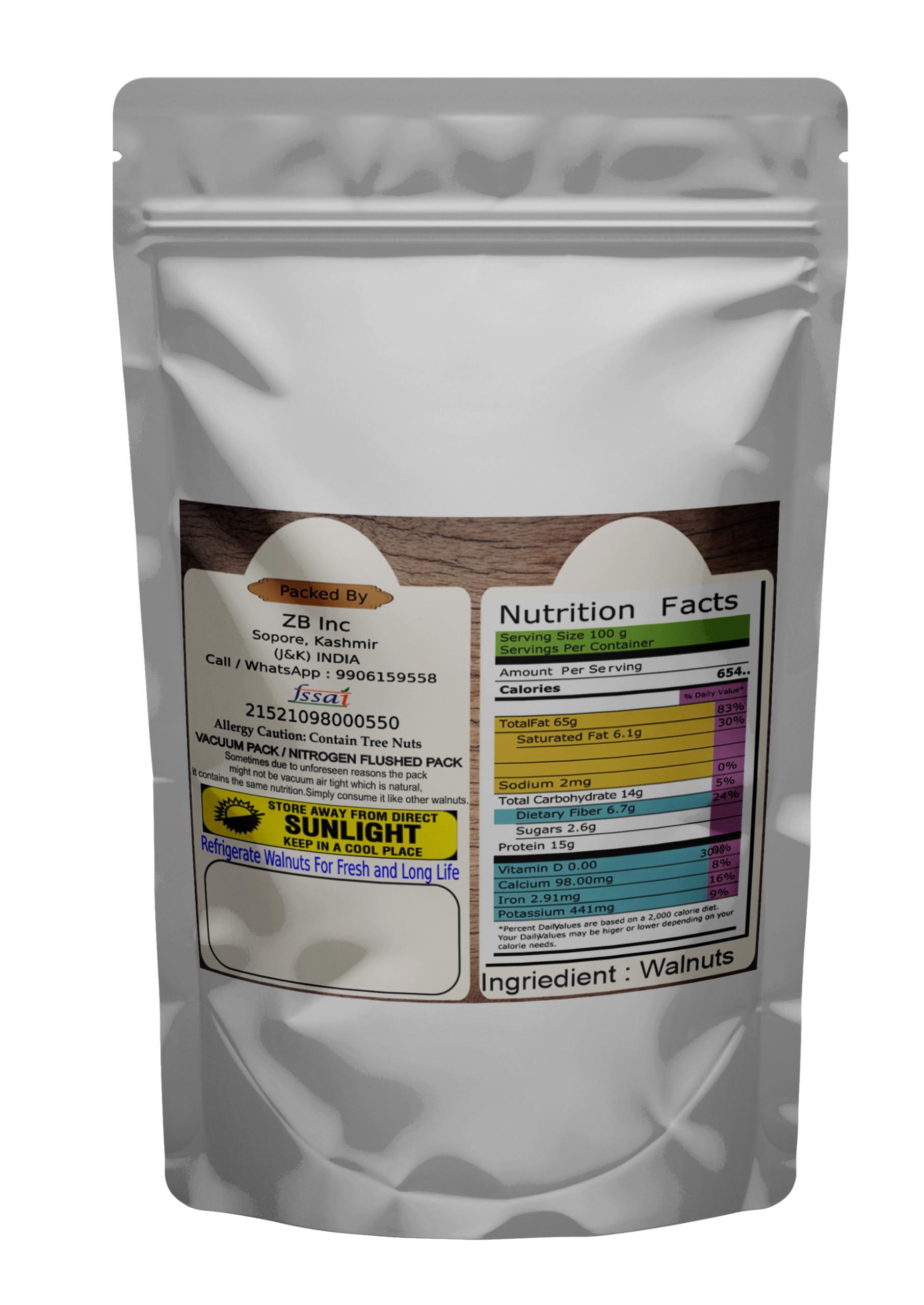 Arts Of Kashmir Walnut Kernels 1kg Broken Walnuts Organic October 2023 Crop