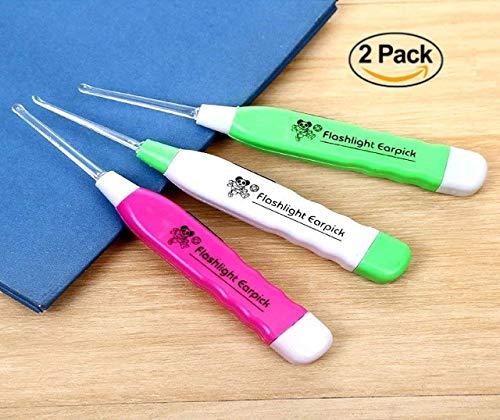 Nearstop Nearstop™ LED Flashlight Earpick for Ear wax remover and cleaner, Ear cleaning tools for kids and adults (2)