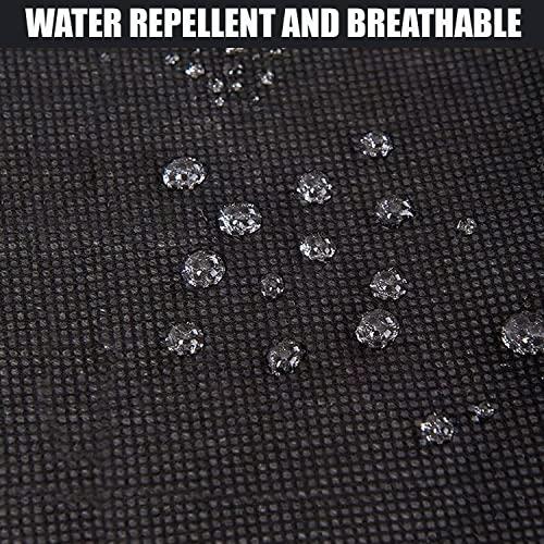 SWAGMEE SWAGMEE Ultra Soft Disposable Capri Universal Fit Opaque Fabric Ideal for Massage Spa Sauna Salon Hotel Traveling (Pack of 25, Black)