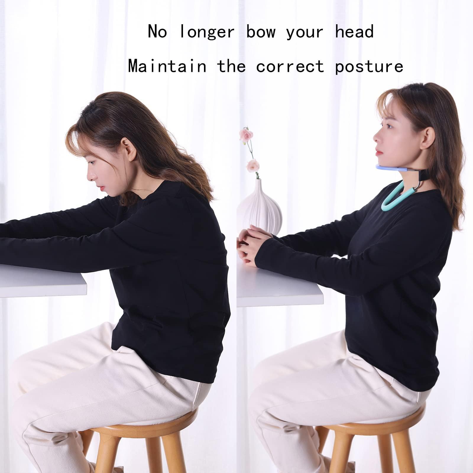 MAKINGTEC MAKINGTEC Neck Hump Corrector, Cervical Collar, Neck Brace for Neck Pain and Support, Neck alignment, Relieves Pressure in Spine, Improving Forward Head Posture