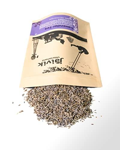 JAIVIK UTTARAKHAND Jaivik Uttarakhand Farm - Lavender Flowers Buds (50 g), Sun Dried Flowers, Lavandula angustifolia