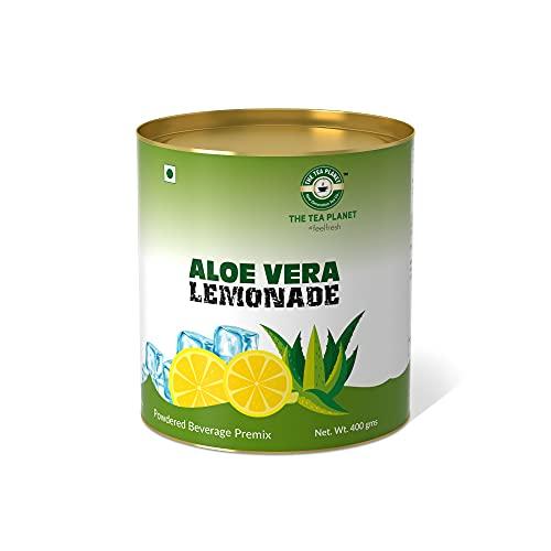 The Tea Planet The Tea Planet Aloe Vera Lemonade Premix to be added with Water/Soda/Ice Cubes - 800 gm