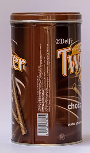Delfi Delfi Twister Choco Wafer Rolls- (Net Quantity 320g)