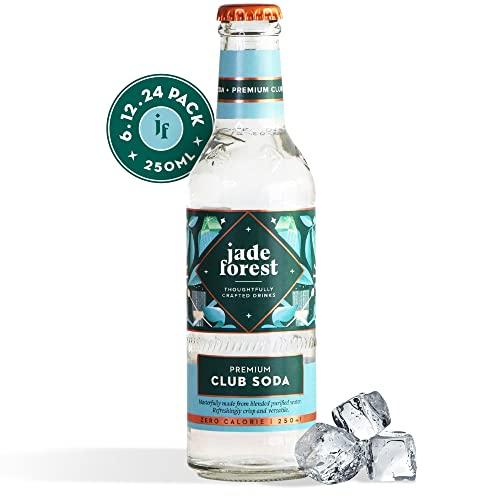 Jade Forest Club Soda, 250 ML, Pack of 12 Jade Forest