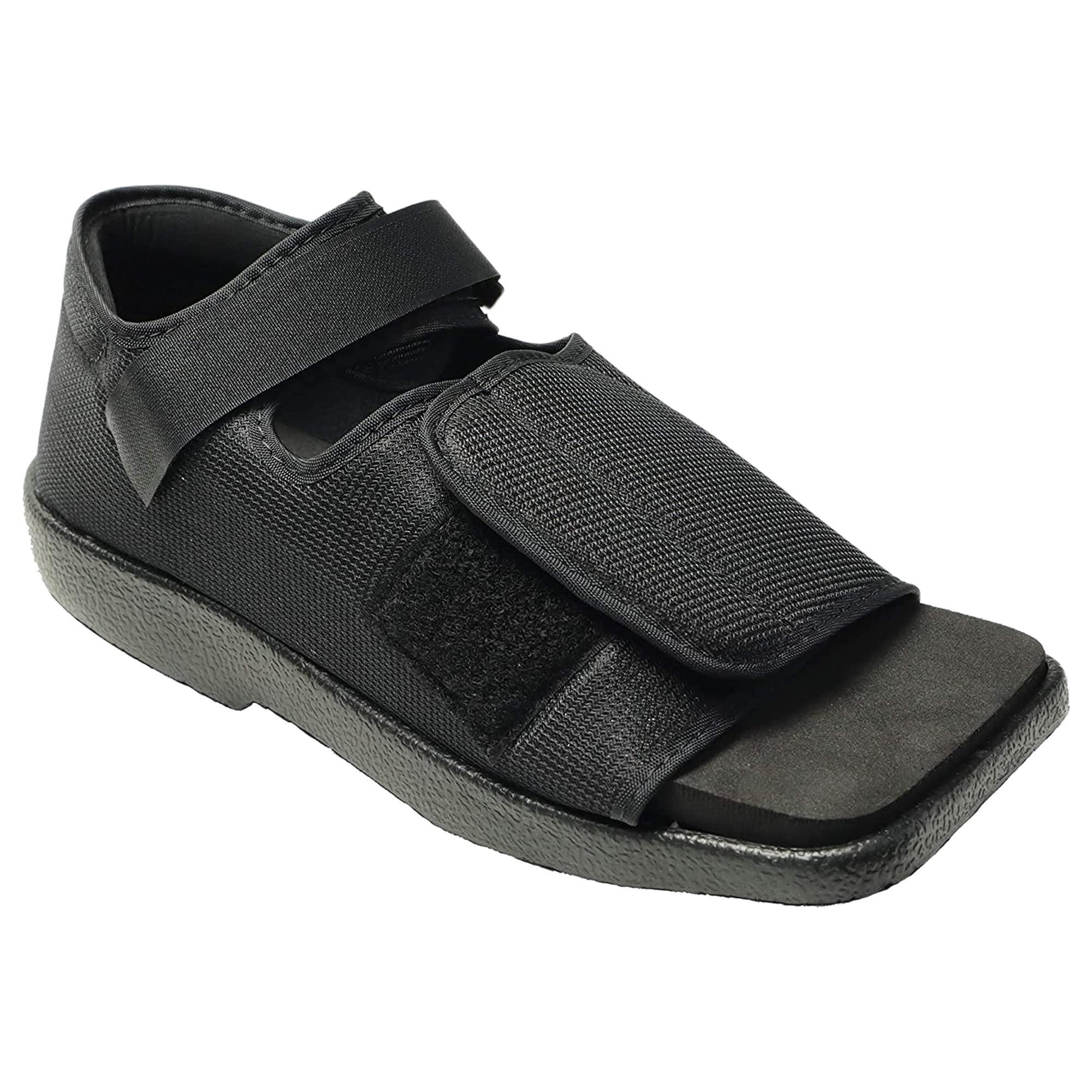 MARS Wellness Large : Premium Post Op Broken Toe/Foot Fracture Square Toe Walking Shoe Cast - Mens - Large