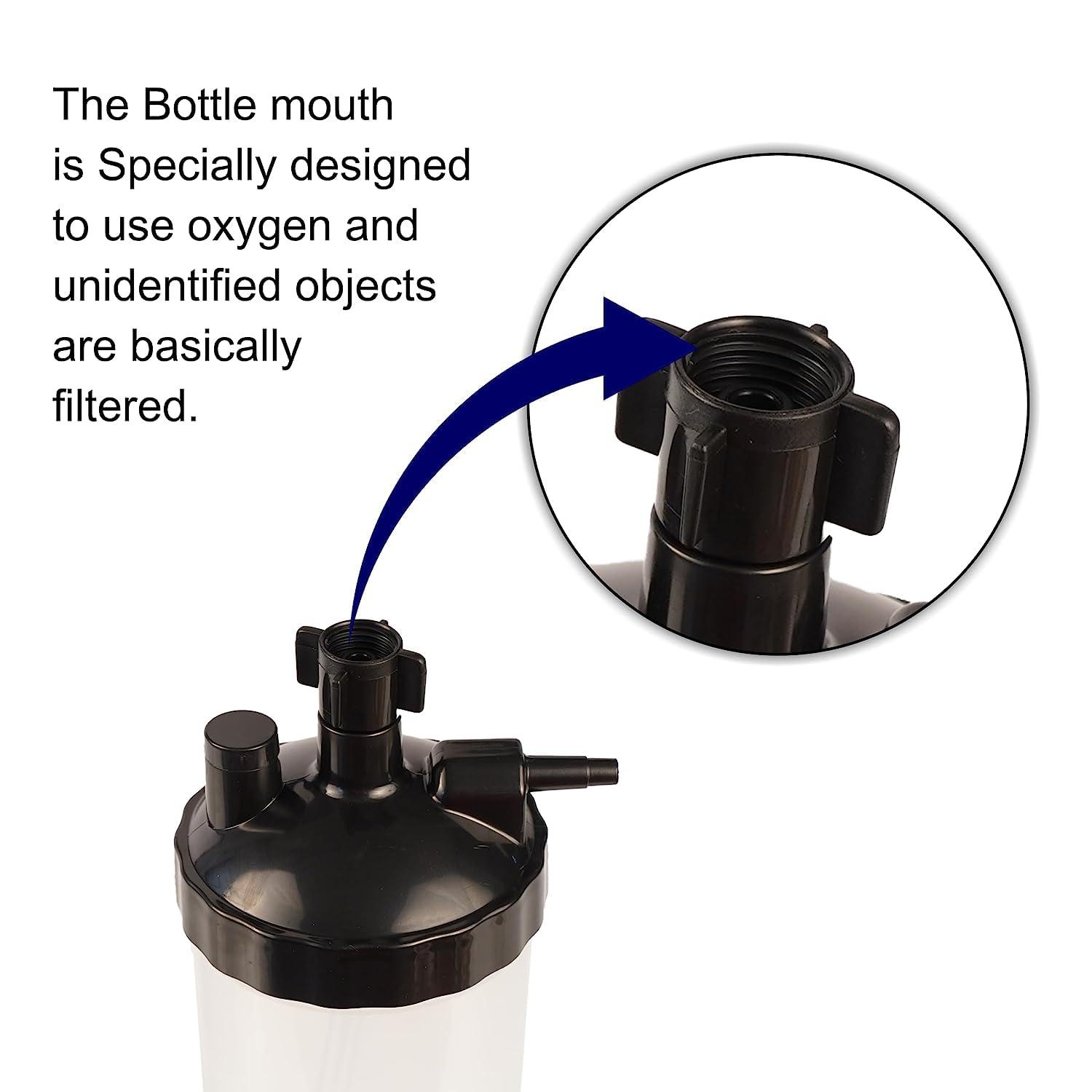 CROSSMED Crossmed Humidifier Bottle For Oxygen Concentrator With Tube For Phillips Oxygen or any Other Brand Oxygen Machine.
