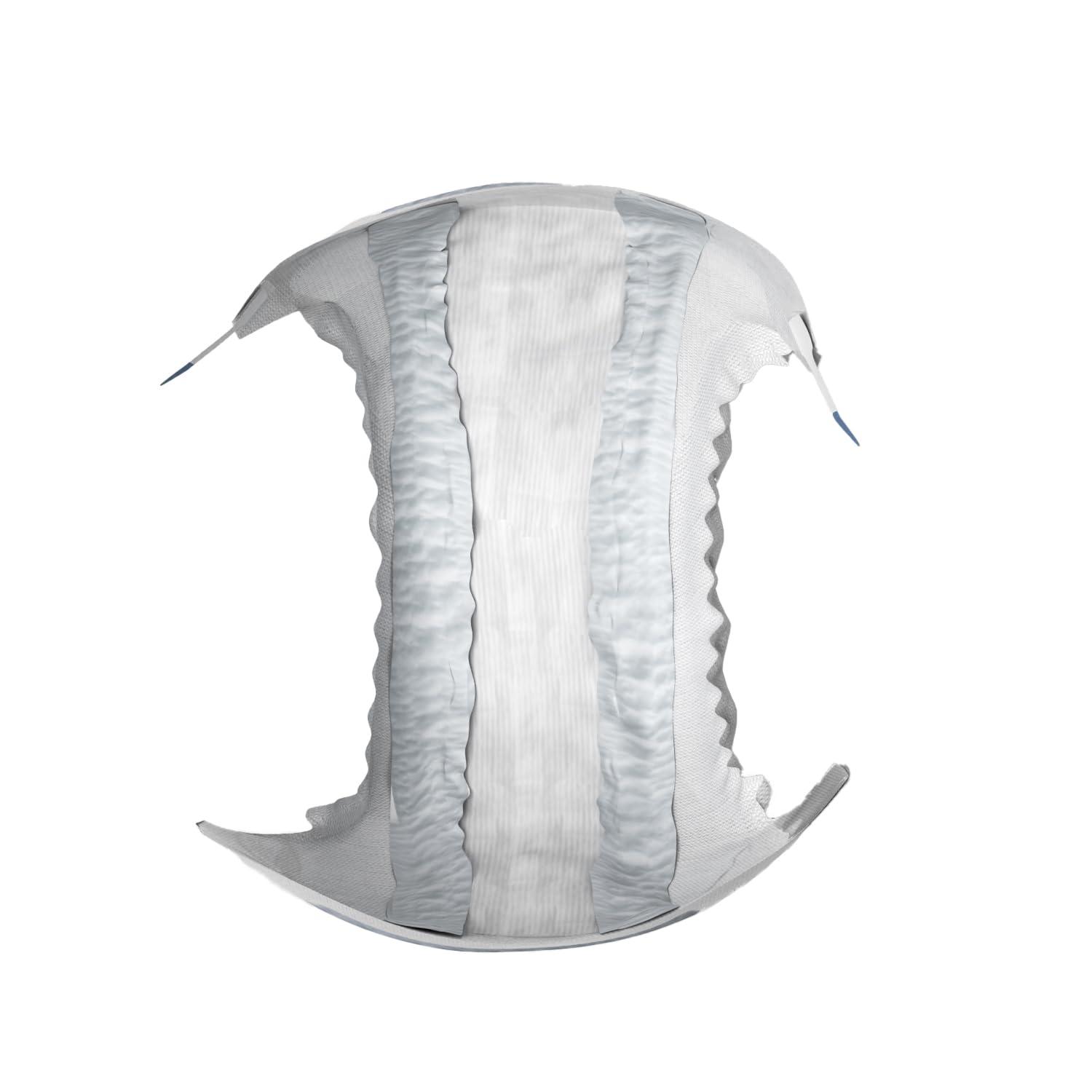 noren Noren Adult Diaper Tape Style, 50 Pieces - Medium, Waist Size (28-47 inches) - Advanced Leak Protection, Cotton Soft Material, Odour free, Senior Citizen Products, Unisex- Pack of 5