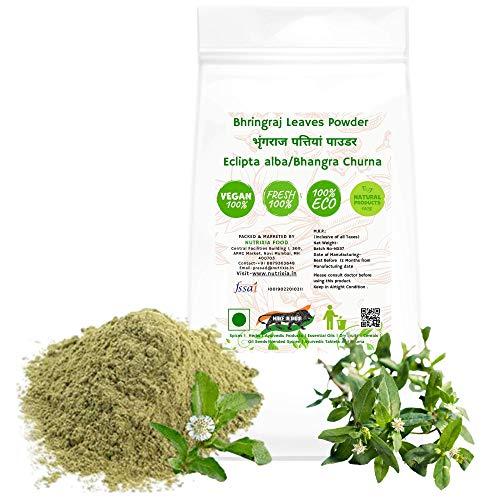 Nutrixia Food Bhringraj Leaves Powder -Eclipta alba/Bhangra Churna (500 Gms)