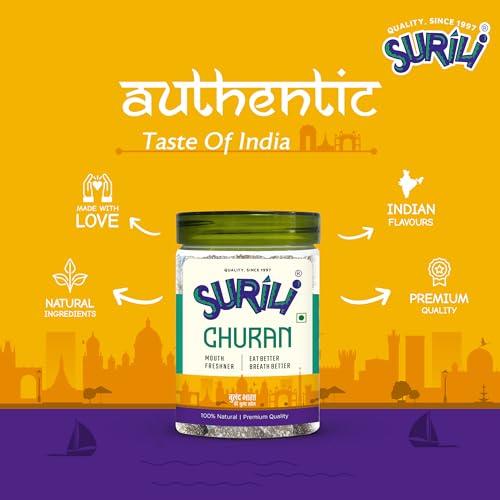 SURILI SURILI Masala Kharek After Meal Mouth Freshener Candy Tin Jar (Pack 250 gram)