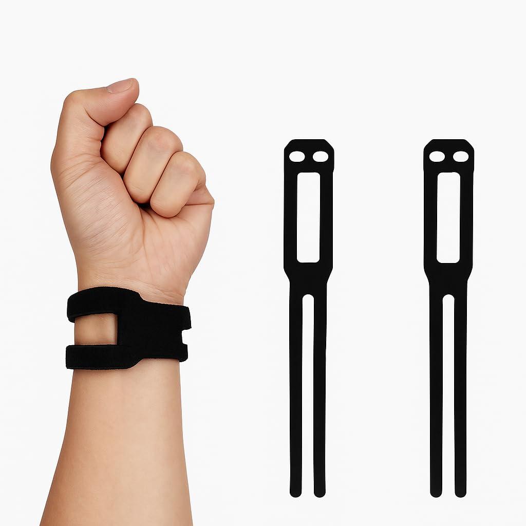 HICOBER HICOBER 2pcs tfcc Wrist Brace, Support for Right/left Hands, Adjustable Wrist Brace for TFCC Tear for Pain Relief, Adjustable Lightweight Wrist Band Wrist Support Wraps for Exercise, Yoga