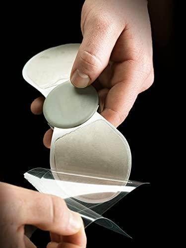 iTENS ITENS Pain Relief Electropathy Gel Pads Wings - Set of 3 (Small, Clear) (Transparent)