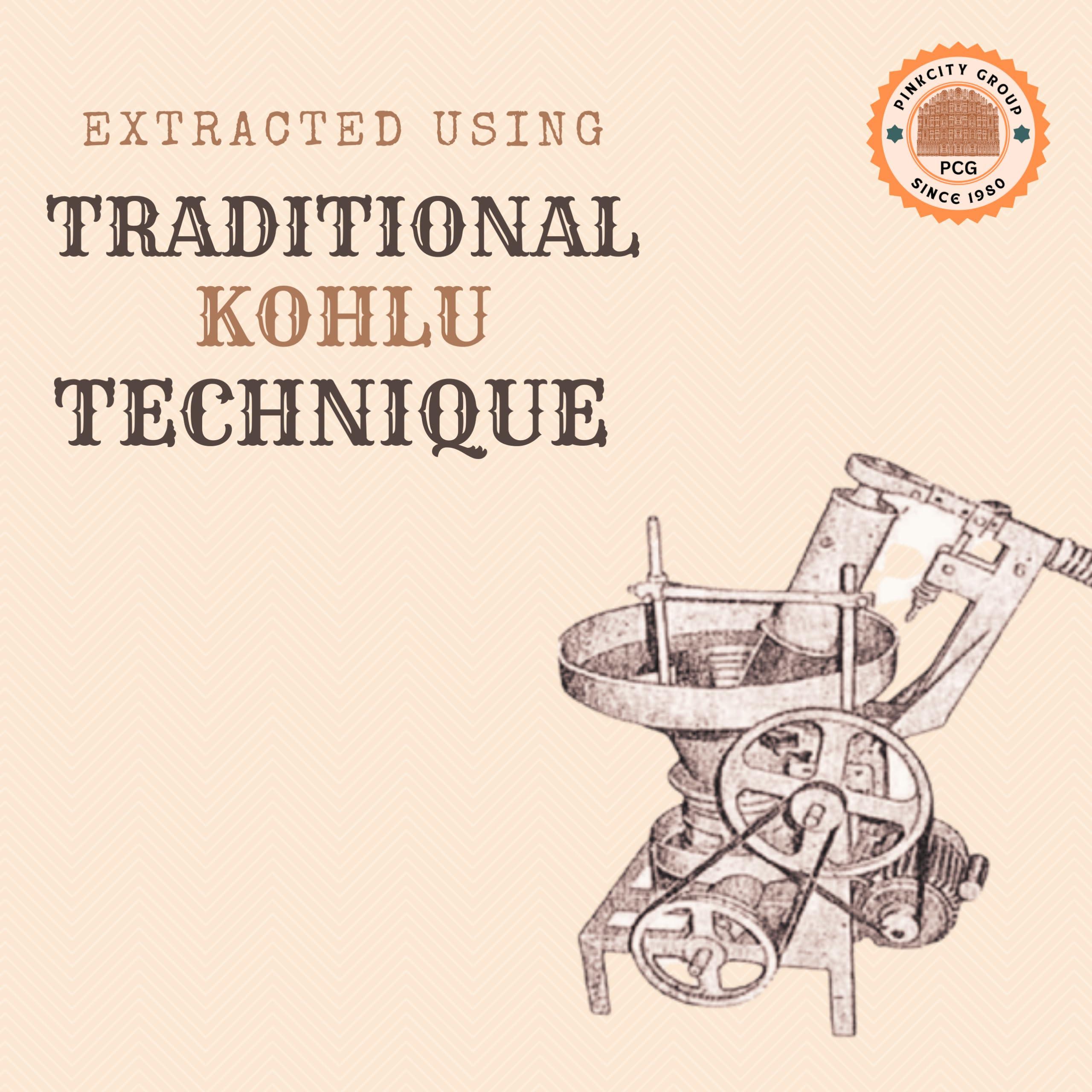 PINKCITY Pinkcity Wellness Wooden Cold Pressed Groundnut Oil