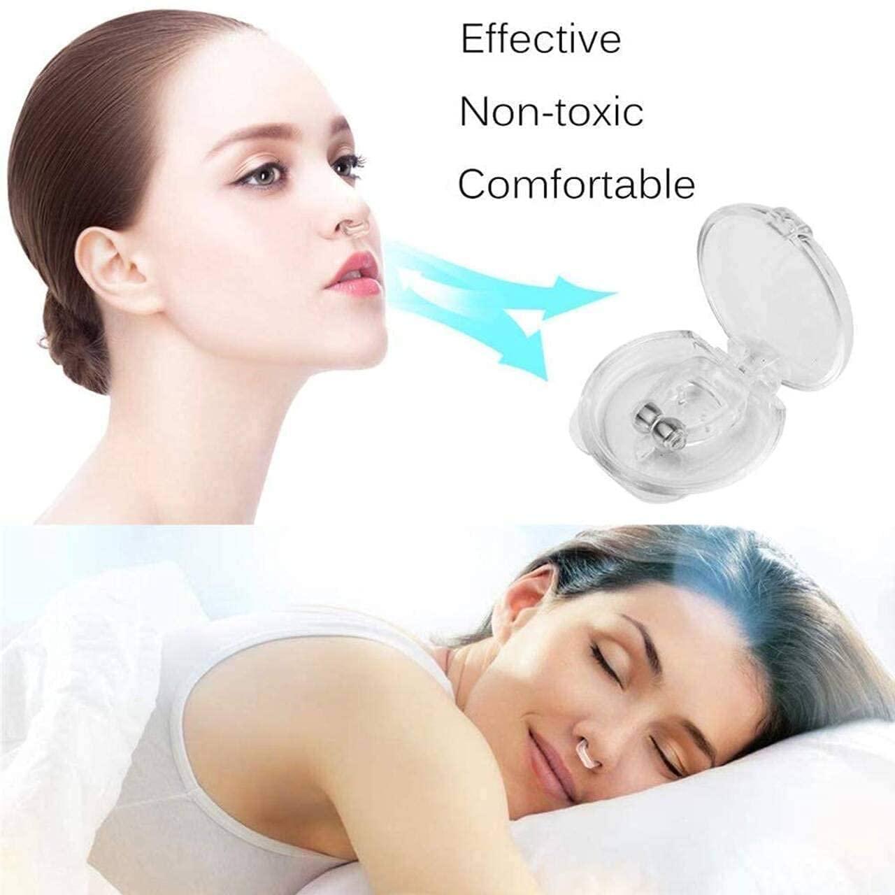 Laxit Laxit Anti Snoring Device, Snore Free Nose Clip, Snoring Solution, Relieve Snore, Sleeping Aid Devices for Ease Breathing, Silicone Magnetic Nose Clip For Men Women Relieves Nasal Better Breath (1)