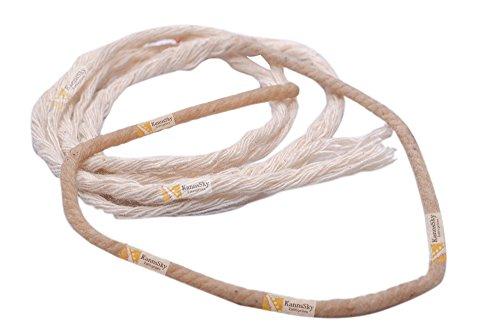 BlomiDeal BlomiDeal Thread Yoga Traditional Sutra Neti Kriya with Wax for Yogic Kriya (50)