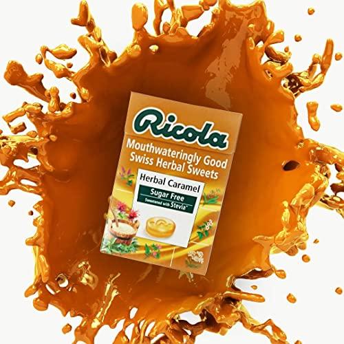 Ricola Ricola Herbal Caramel Sugar Free, 2 x 45 g