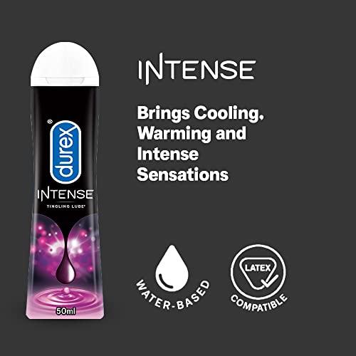 Durex Durex Pleasure Packs (Condoms - 10 Count (Pack of 2, Extra Time), Condoms - 10 Count (Pack of 2, Extra Ribbed), Pleasure Gel - 50 ml (Intense))