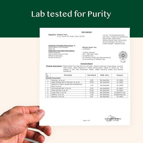 VAHDAM VAHDAM, Matcha Green Tea Powder, 50g 100% Pure Japanese Matcha Green | Matcha Tea Sourced from Shizuoka, Japan | Classic Culinary Grade Matcha for Smoothies, Latte