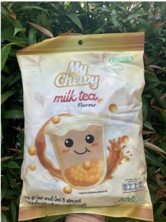 Generic Haoliyuan My Chewy Thailand Milk Candy Milk Tea Flavour 360g (Pack Of 1) (milk tea)
