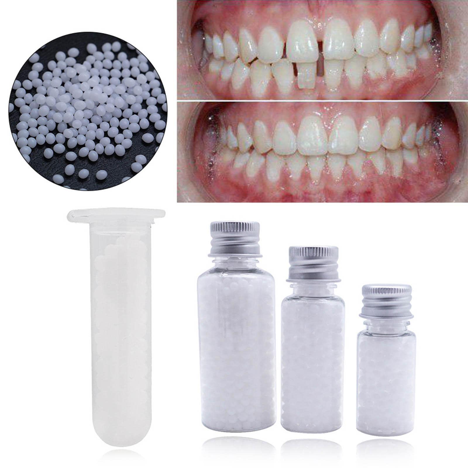 ATORSE ATORSE 50G Temporary Tooth Repair Kit Denture Moldable Fake Teeth Veneer White