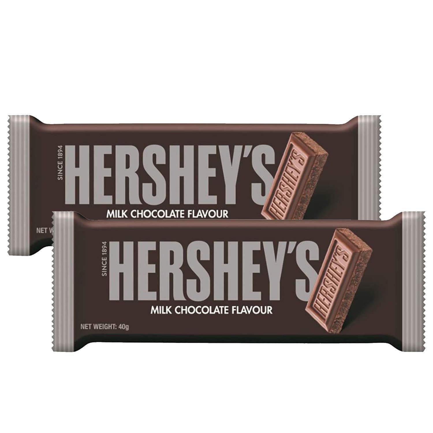 HERSHEY'S HERSHEY'S Milk Chocolate, 2 X 40 g