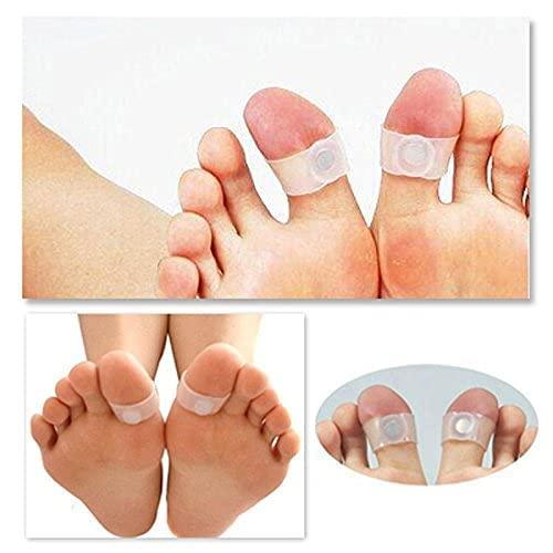 EKIN EKIN Silicon Rubber Toe Ring Weight Loss Magnetic Toe Ring Set -1 Pair