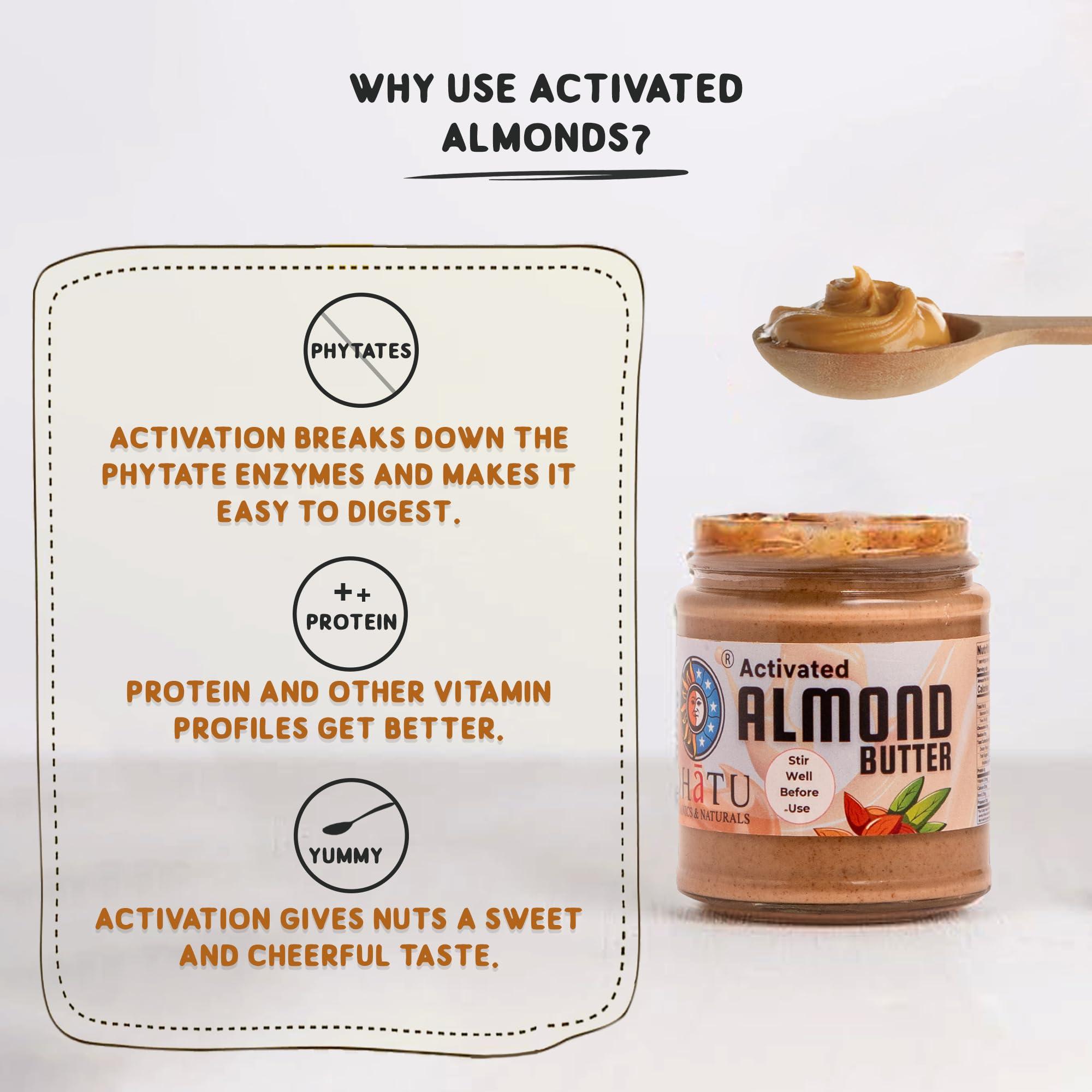 Dhatu Dhatu Activated Almond Butter, 150 g