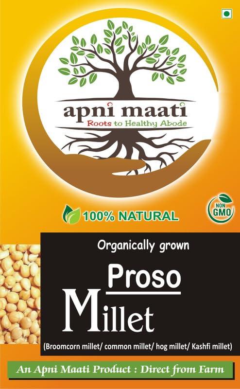 Apni Maati Apni Maati Proso Millet Seed for Sowing (1000 gm; Chena/Panivaragu/Varigulu/Baragu/Barri)