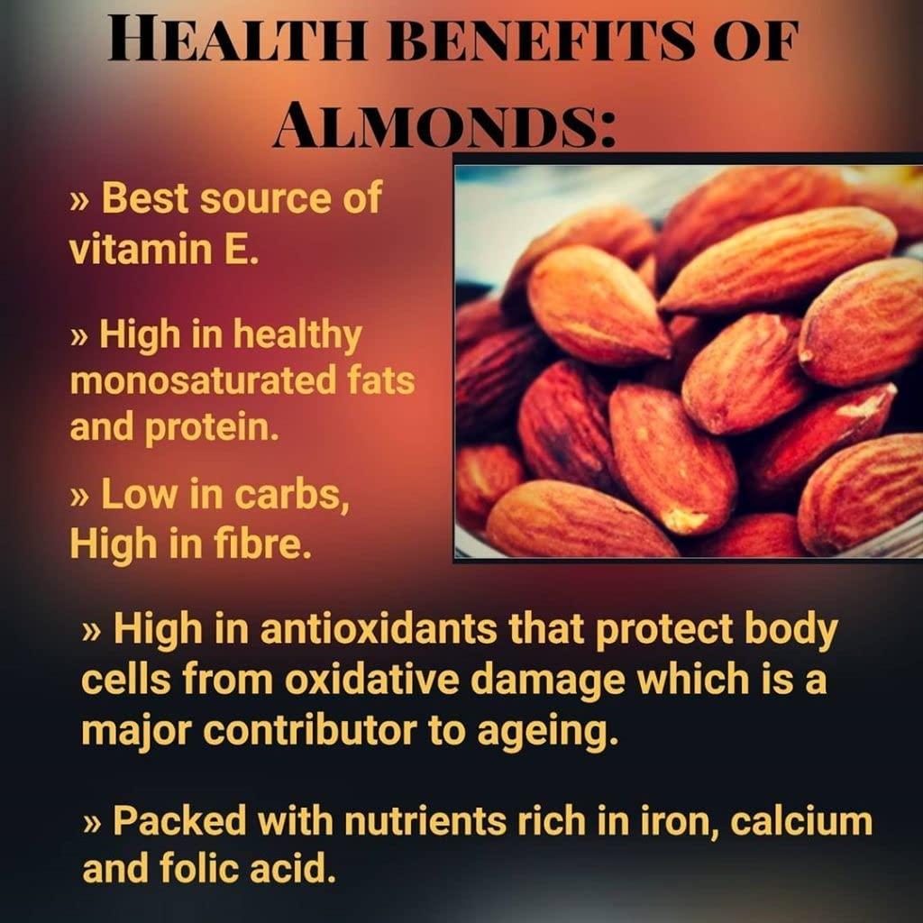 AAFARIN AAFARIN PREMIUM AFGHAN GURBANDI ALMOND (SHAHI BADAM/ CHOTI GIRI BADAM) (1000 GRM)