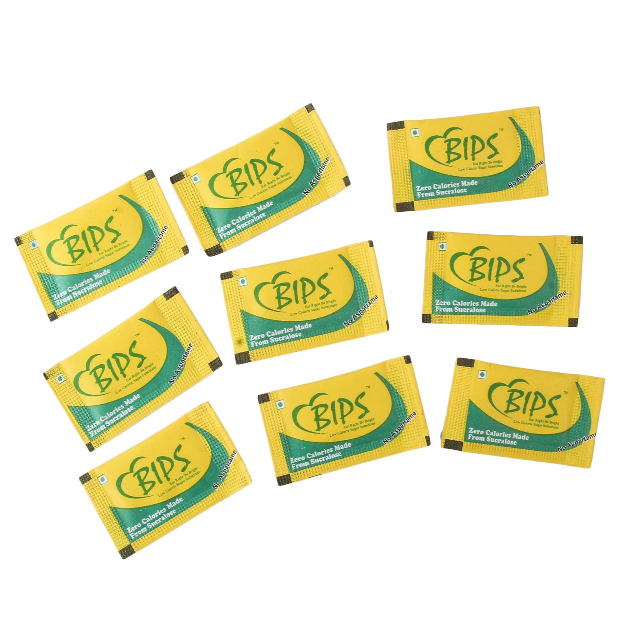 bips BIPS Sugar Free Sucralose Base 1G 400 Sachets Pack Of Two 1g Per Sachets