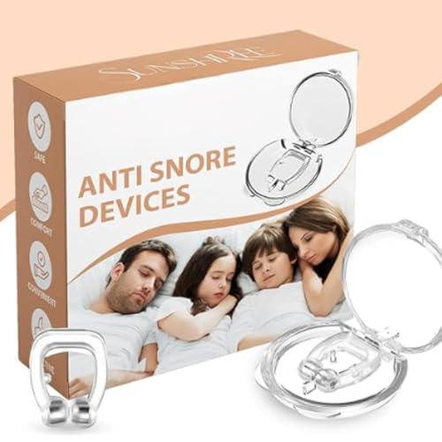 Generic Anti Snoring Nose Clip Device For Men and Women, Snoring stopper for men , Snore Free Magnetic Nose Clip, Instant relief from snoring, Sleeping Aid Devices Ease Breathing, Relieves Nasal Nose Clip (Pack of 2)