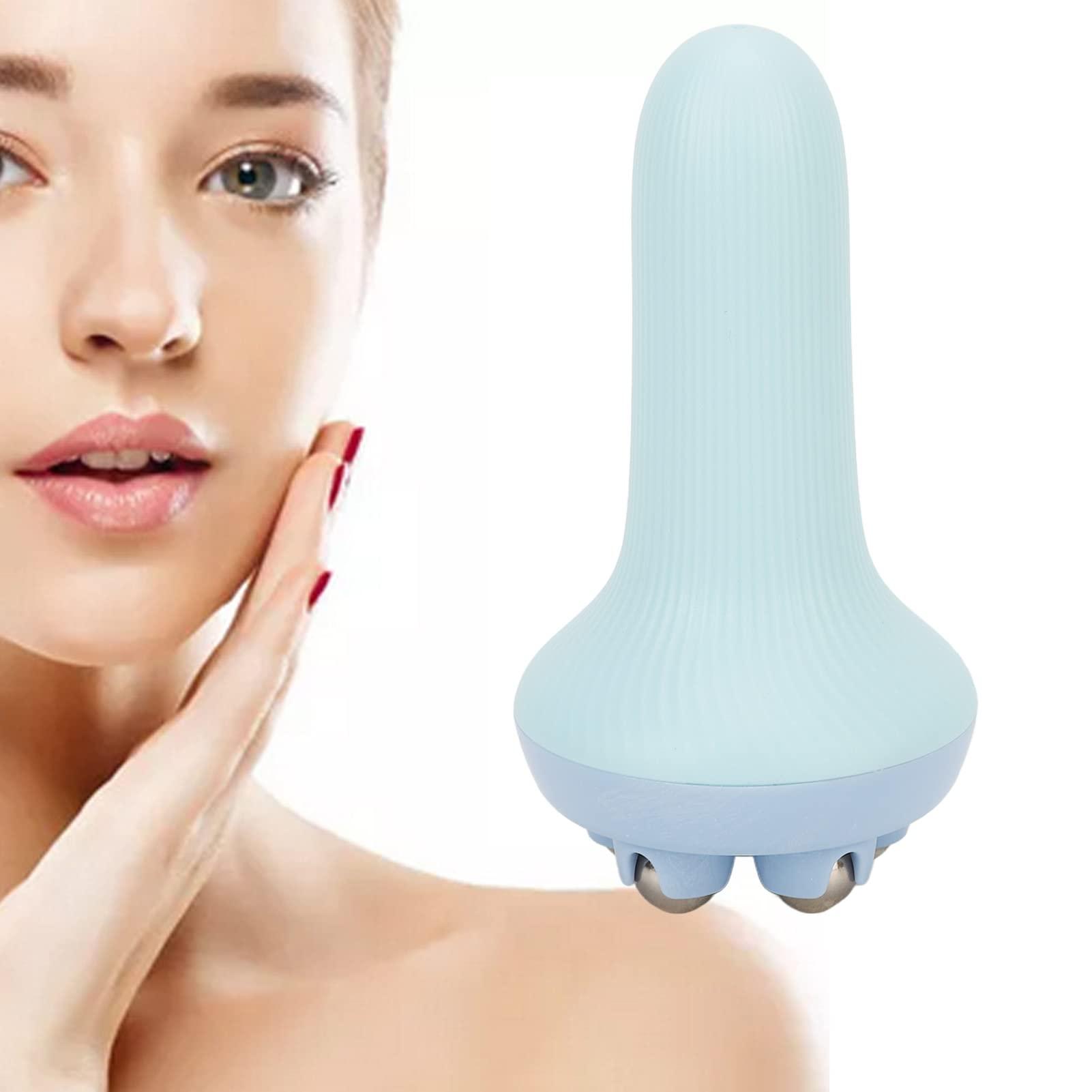 FOPU Face Sculptor Beauty Roller, Activate Collaterals Relax Muscles Face Massager for Massage Blue