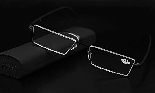 AUGEN Augen Unisex Reading Glasses Blue Cut Anti-Glare Near Distance Rectangular Half Frame (Combo, 3.50), Multicolor (VI-RG-105-Combo+3.50)