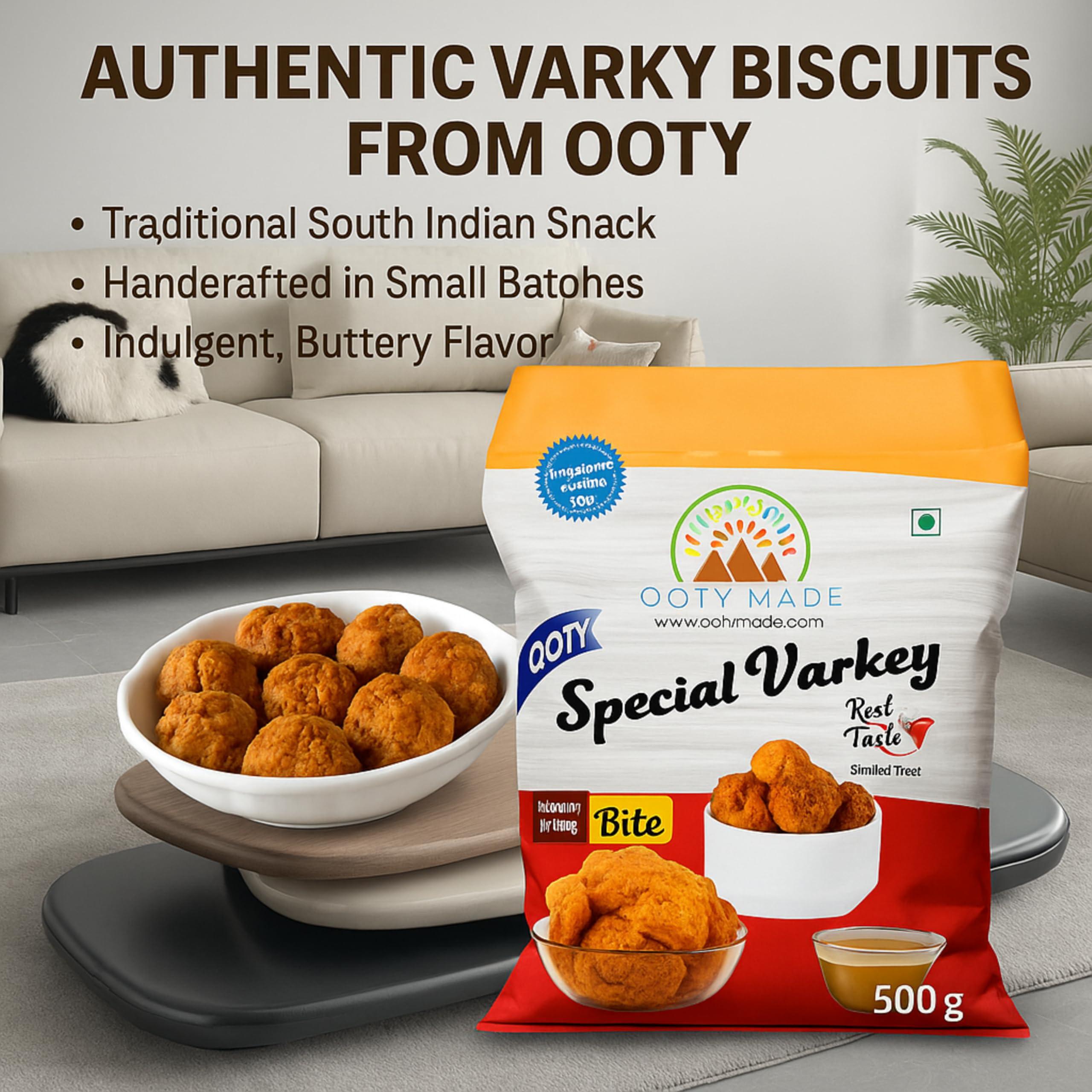 Ootymade Ootymade Fresh Varkey - Delicious Homemade Cookies- Fresh and All Natural Biscuits - Tea Time Snack – Small 2kg