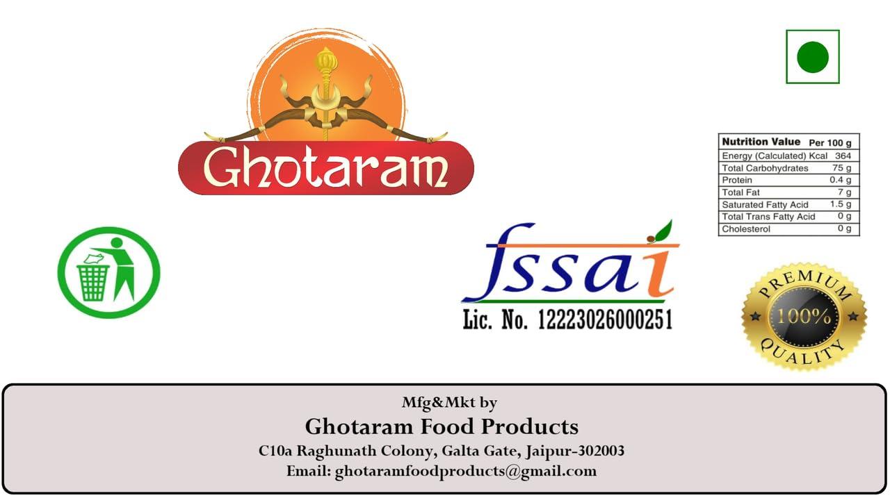 GHOTARAM GHOTARAM GAJAK BHANDAR Crispy Revdi | Rewari | Rewri | Gazzak Rebdi | Reori | Rewdi Sweet | Gajjak Sweets | Revadi | Festival Mitha | No Added Preservatives And Colours-100g*2Pack