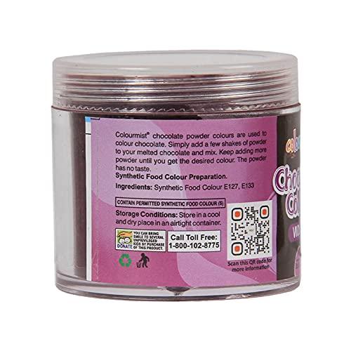 COLOURMIST Colourmist Edible Chocolate Powder Colour (Violet), 25gm