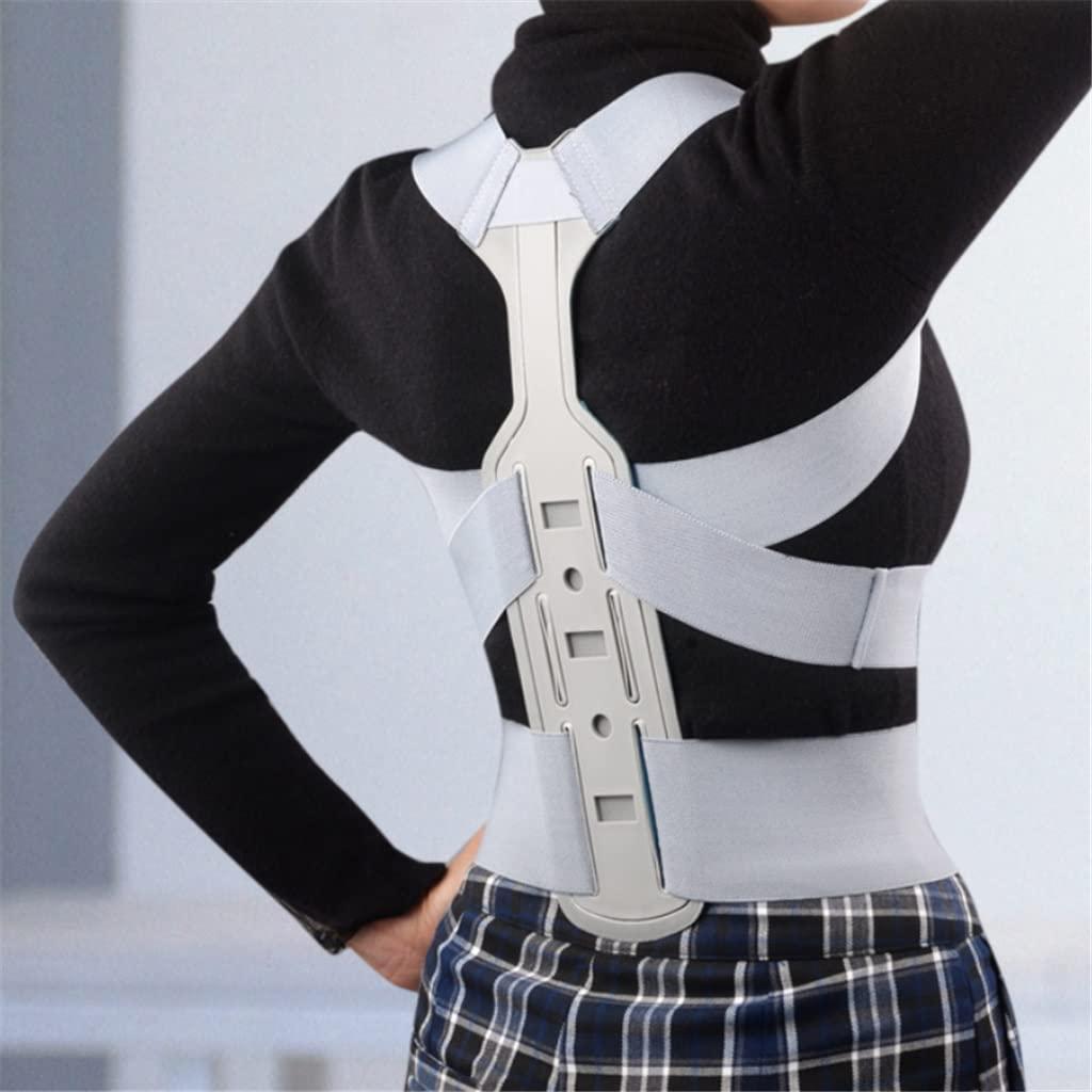 Ostin Ostin Back Brace Posture Corrector Women Men - Large - Adjustable Back Support for Shoulder Back Neck Pain Relief, Compression Upper Spine Straightener with Elastic Velcro Belt, Unisex (XL)