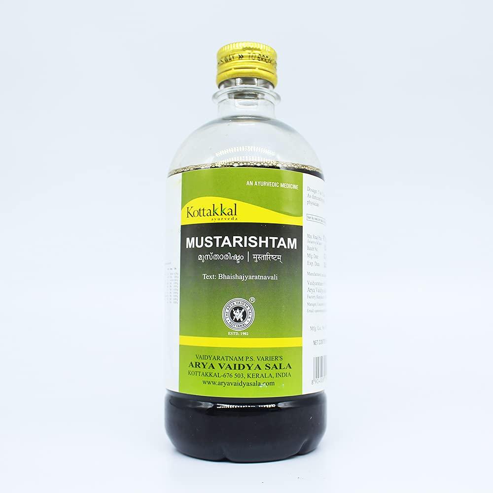 Golden Oldie Herbs Mustarishtam - 450ML, (Pack Of 2), Of Arya Vaidya Sala Kottakkal