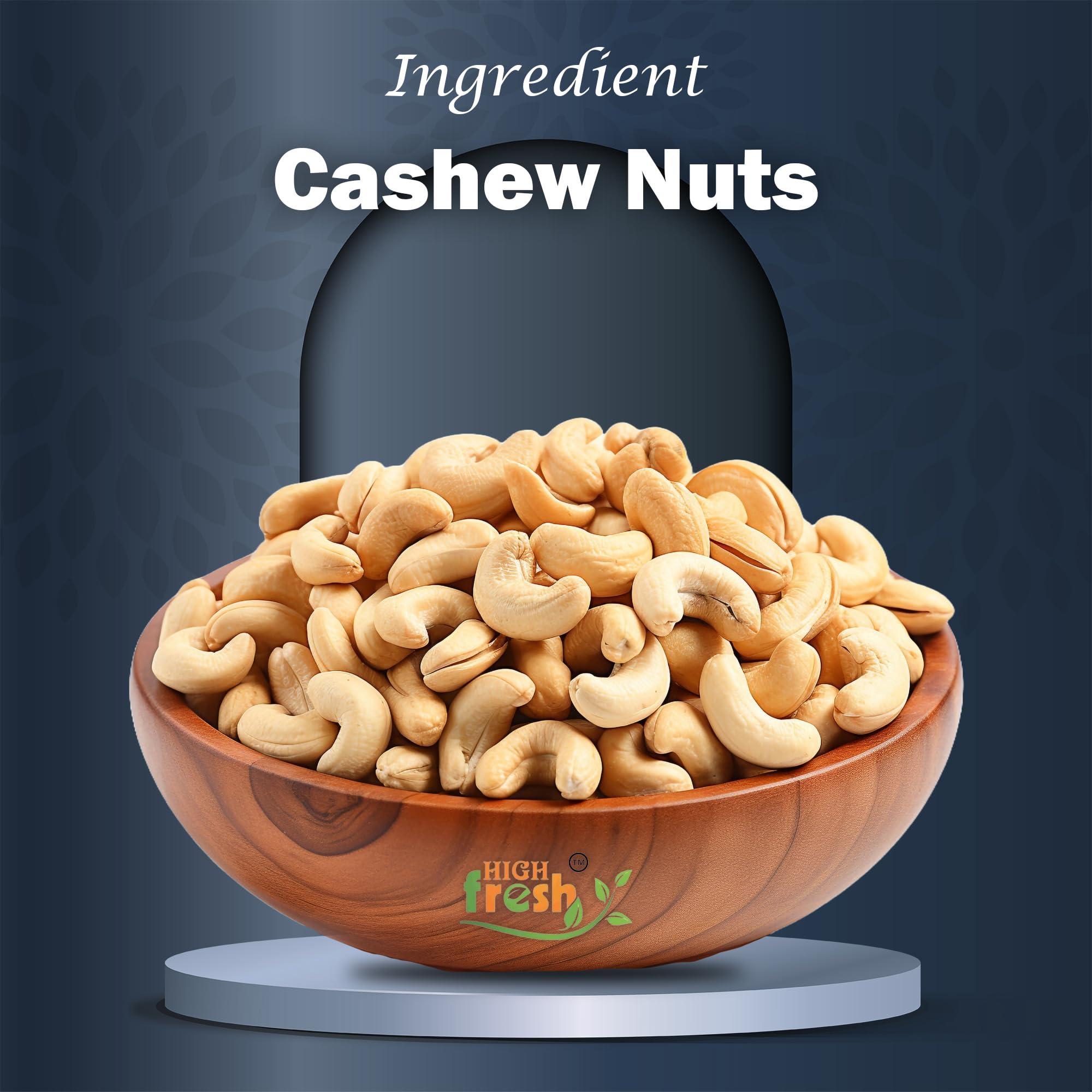 HighFresh HighFresh 100% Natural Premium Whole Cashews 1 kg Value Pack | Whole Crunchy Cashew | Premium Kaju Nuts | Nutritious & Delicious | Healhy Snacks | Gluten Free & High Protein (1)
