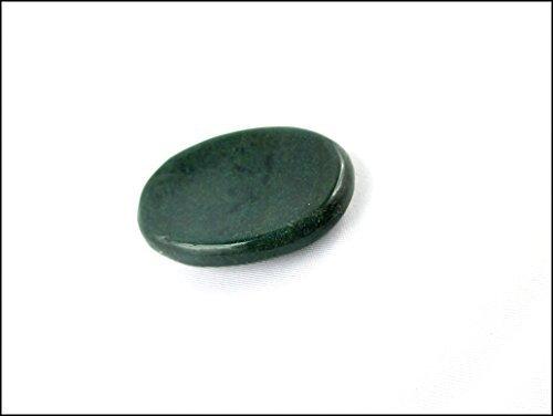 Jet International Jet Bloodstone Worry Stone Irish Carved India Handcrafted A++ Crystal Palm Thumb Stress Relief