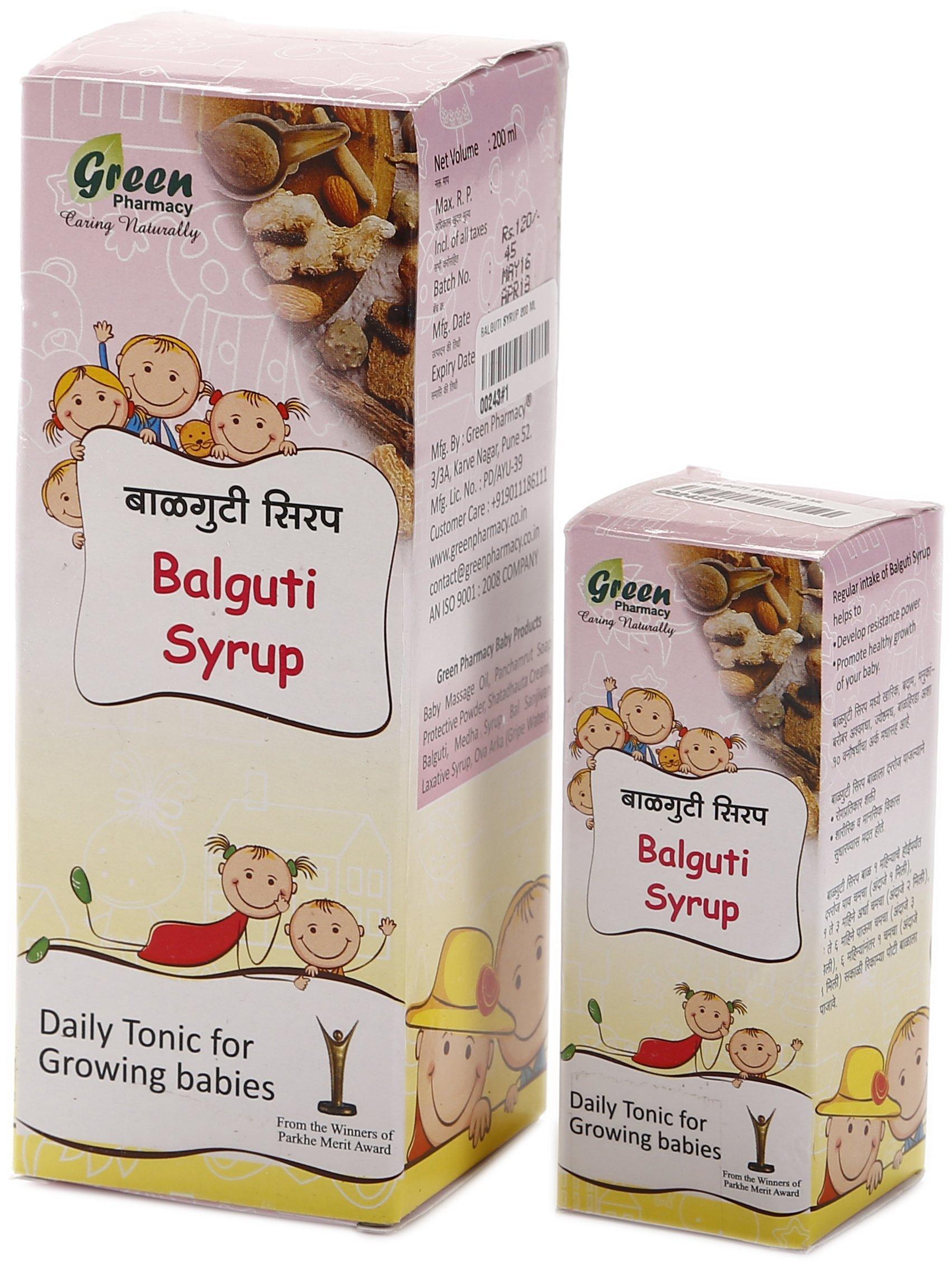 Green Pharmacy Green Pharmacy Balguti Syrup, 200ml (Brown)