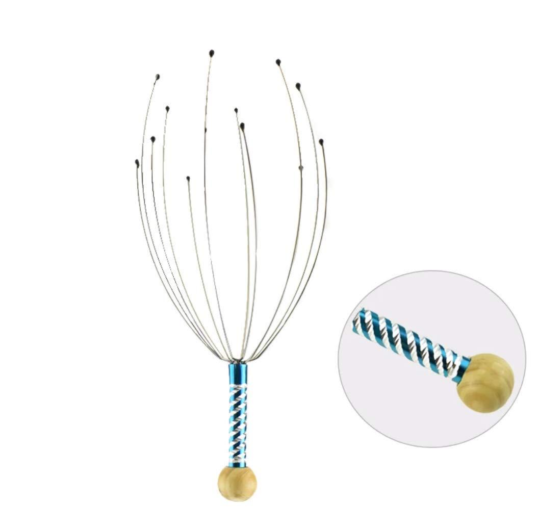 ULX ULX Head Massager Stress Relax Manual Head Massager, Hand Held Scalp Head Massager Pain Relief And Hair Growth, Head Massager Neck Massage