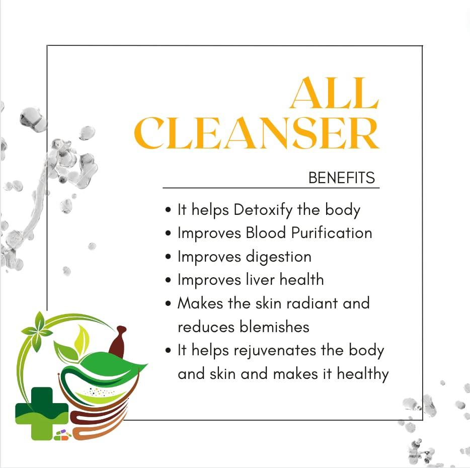 Winfinith Detox and Rejuvenator (for body and skin) - All Cleanse | 60 Tablets