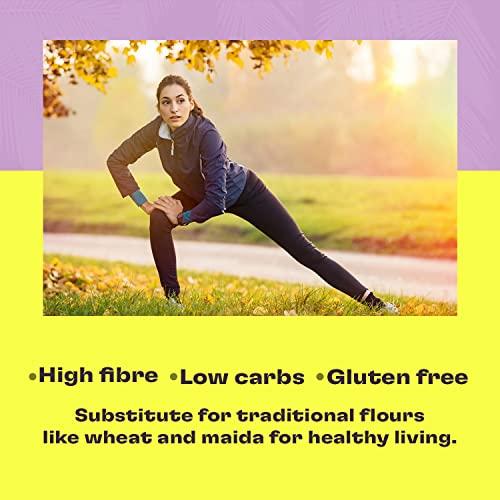 By Nature By Nature Coconut Flour, 500gm | Paleo, Keto Diet | Fiber & Protein Rich | Gluten free flour | Can be used for baking healthy cakes, cookies, bread, and delicious pancakes