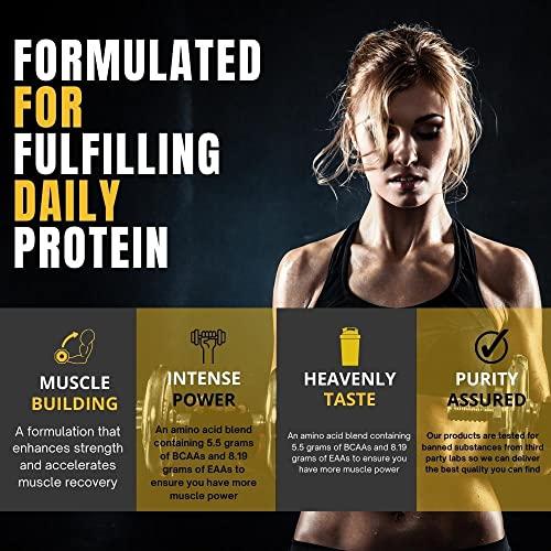 NUTRIVERSE NUTRITION Nutriverse Nutrition Sigma Whey 100% Pure Isolate Whey Protein Blend (2lbs/907 g) with Free 450ml Shaker | Protein Powder for Muscle Support, & Recovery, Vegetarian - Primary Source Whey Isolate